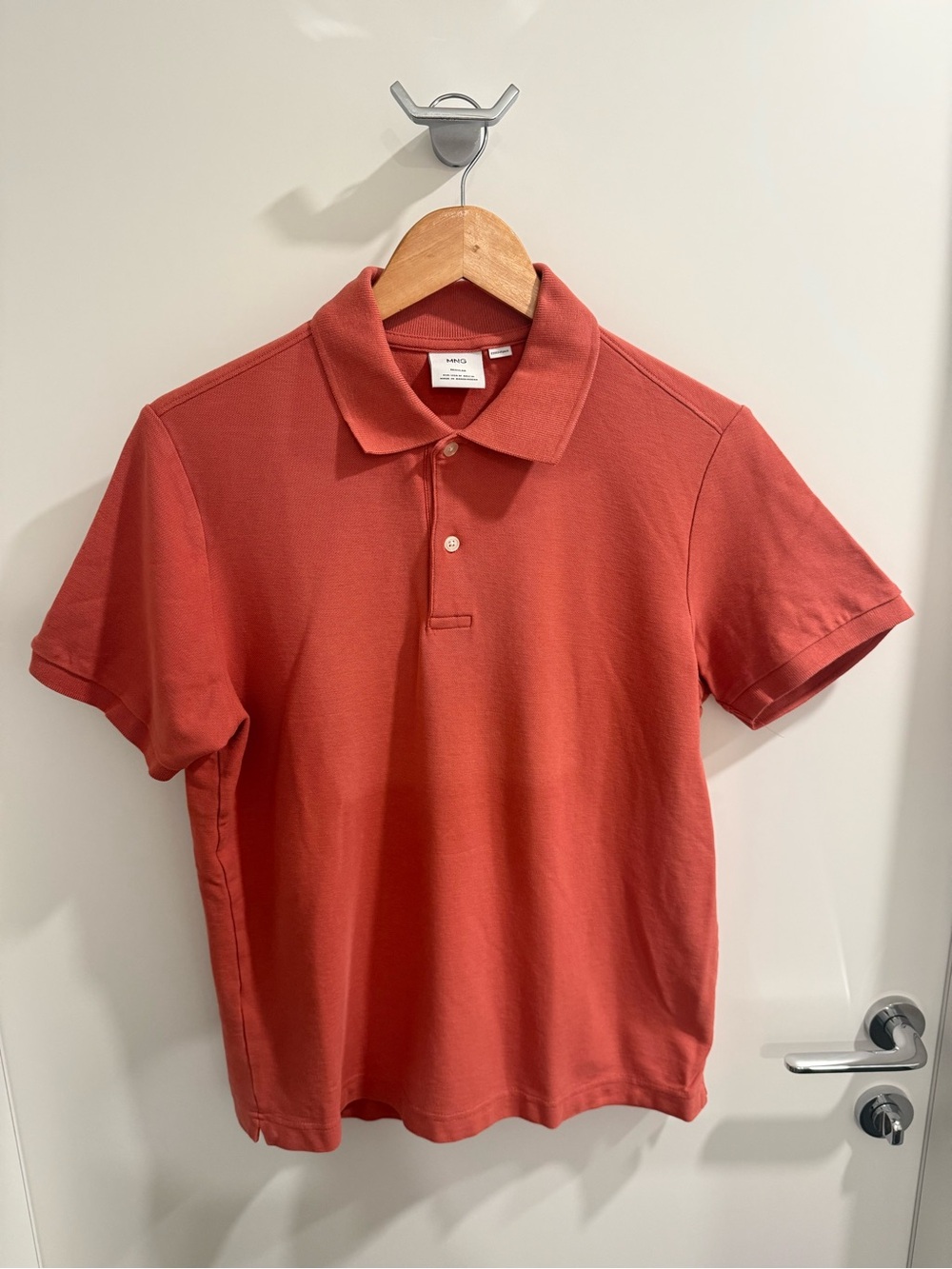 Mango Men’s Polo in Orange